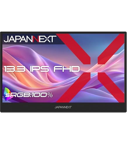 Amazon.co.jp: JAPANNEXT USB-C接続 PCモニター JN-MD-133BFHDR [13.3